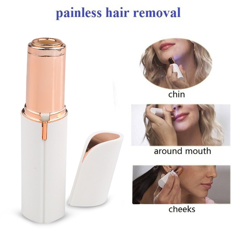 Face Hair Removal Lipstick Shaver