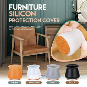 Silicone Table Chair Leg Cover (4 PCS Set)