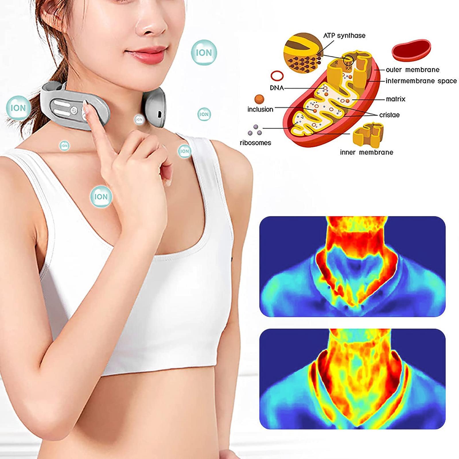 Electric Pulse Neck Lymphatic Massager