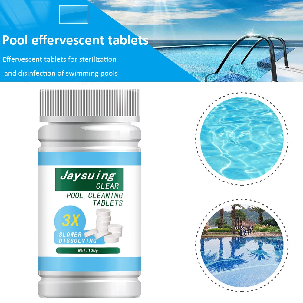 Pool Cleaning Tablet 100PCS – Weekend Cheers