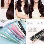 Mini Hair Straightener Curler Iron