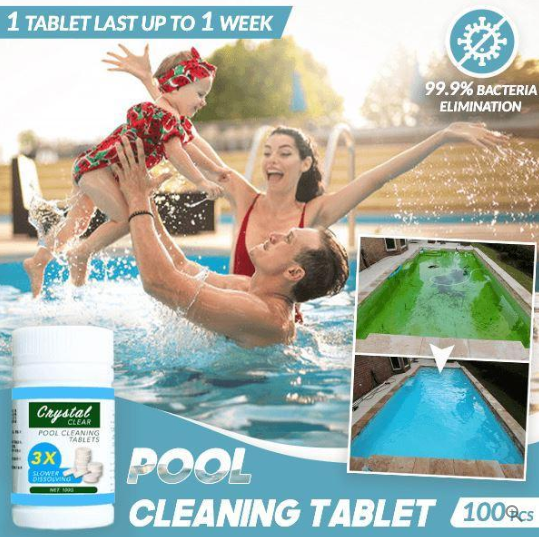 Pool Cleaning Tablet 100PCS
