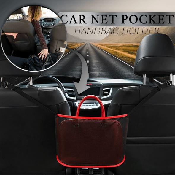 Car Backseat Net Pocket Handbag Holder