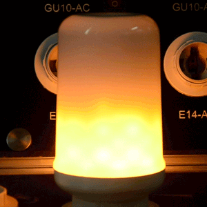 LED Flame Flickering Bulb