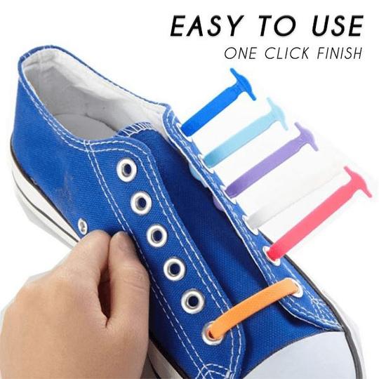 Lazy Silicone Elastic Shoelace