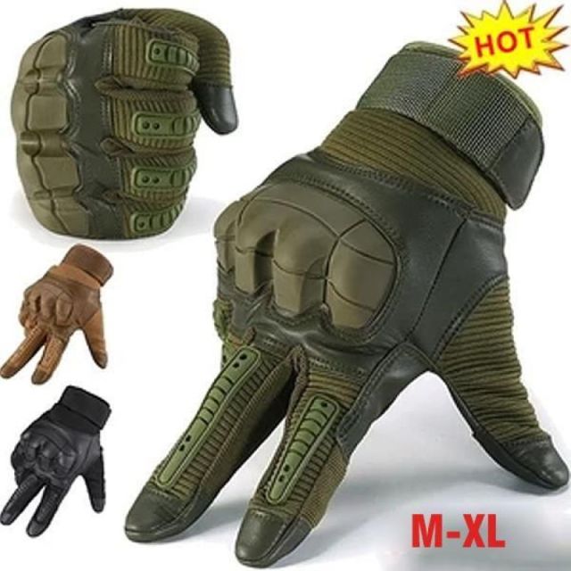 Tactical Full Finger Knuckle Glove